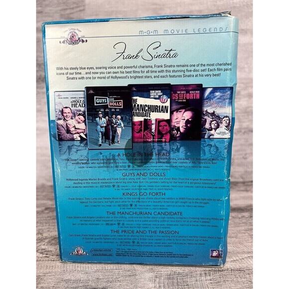 Frank Sinatra M-G-M Movie Legends Collection DVD Box Set - Picture 2 of 3